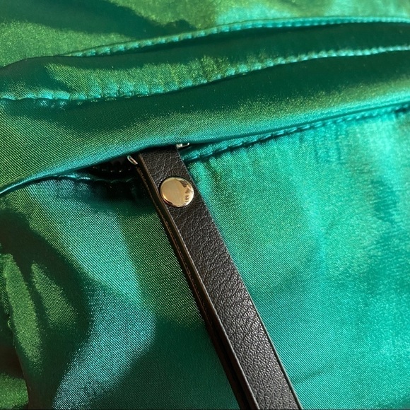 Mini Backpack unique Metallic Green Color - Picture 7 of 7